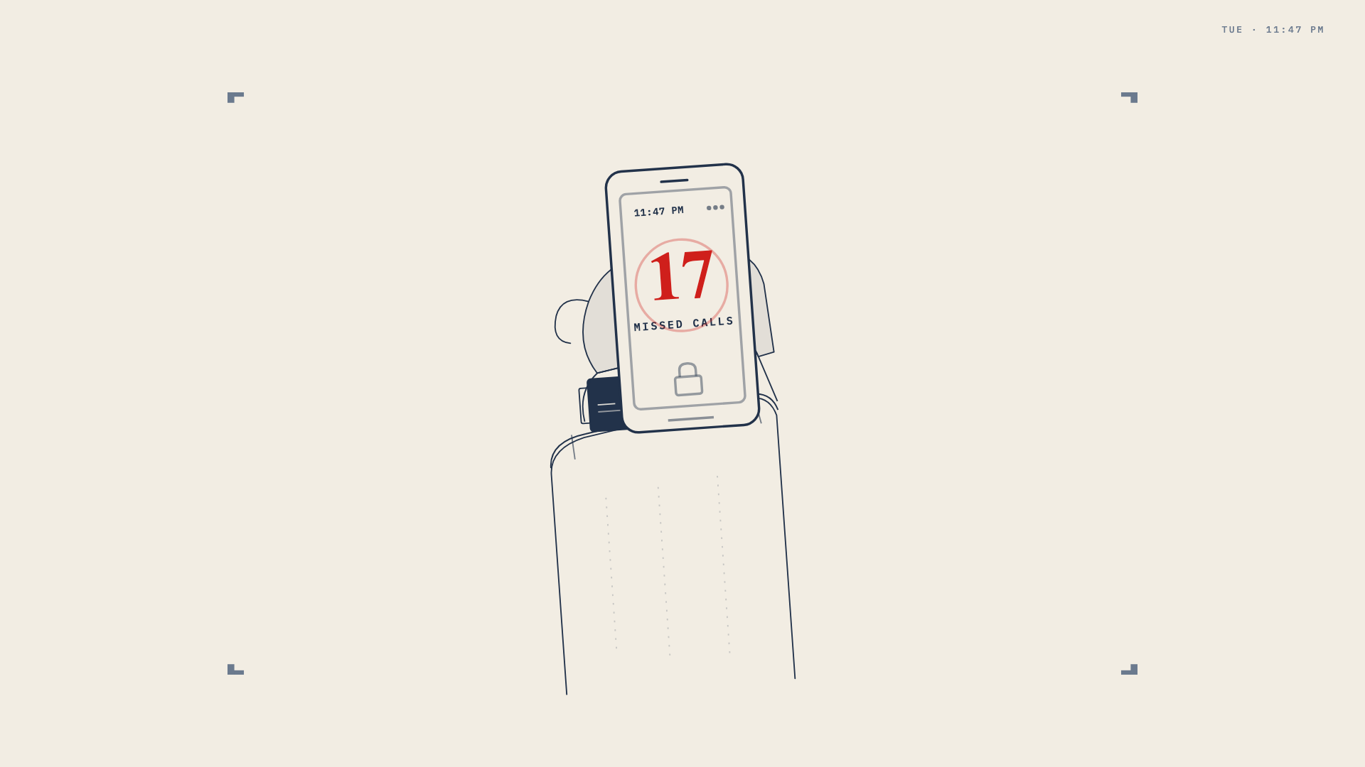 Electrician Mike's phone shows seventeen missed calls at 11:47 PM on a Tuesday. This is what a small shop's front door looks like at midnight.